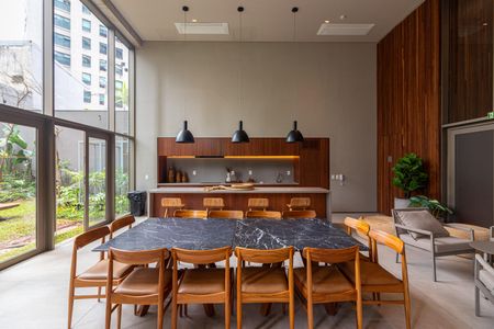 Apartamento à venda com 87m², 1 quarto e 2 vagasÁrea comum - Salão de festas