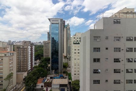 Vista da Varanda de apartamento à venda com 1 quarto, 87m² em Itaim Bibi, São Paulo