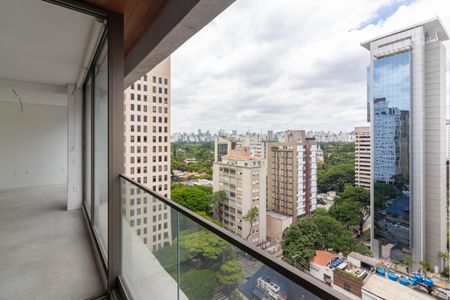 Varanda de apartamento à venda com 1 quarto, 87m² em Itaim Bibi, São Paulo