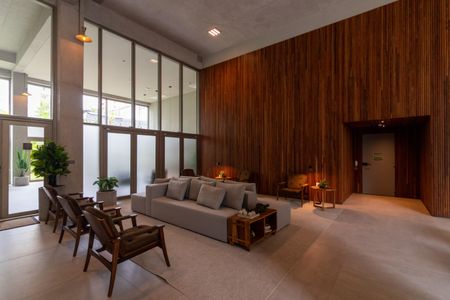 Apartamento à venda com 87m², 1 quarto e 2 vagasHall Social