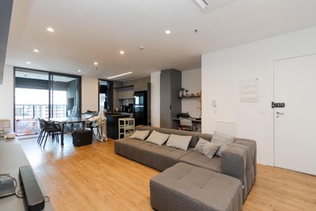 Sala de apartamento à venda com 3 quartos, 105m² em Jardim das Acácias, São Paulo