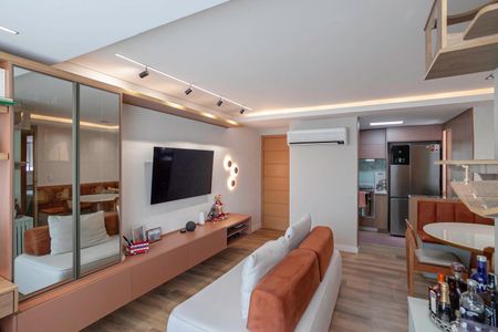 Sala de apartamento para alugar com 2 quartos, 70m² em Ouro Preto, Belo Horizonte