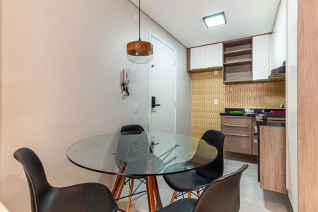 Cozinha de kitnet/studio para alugar com 1 quarto, 35m² em Vila Buarque, São Paulo