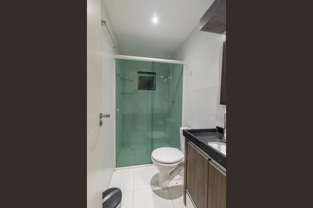 Banheiro Social de apartamento para alugar com 1 quarto, 42m² em Cristo Rei, Curitiba