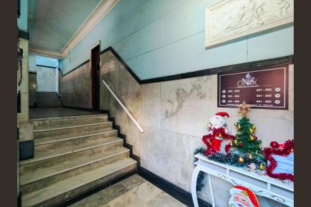 Apartamento para alugar com 54m², 2 quartos e sem vagaFachada e portaria