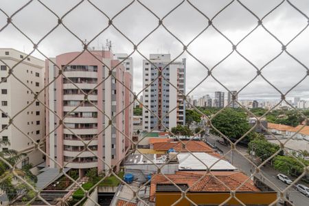 Vista da Sala de apartamento para alugar com 2 quartos, 66m² em Indianópolis, São Paulo