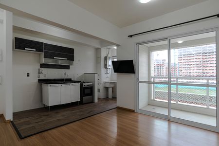 Sala de apartamento para alugar com 1 quarto, 50m² em Centro, Mogi das Cruzes
