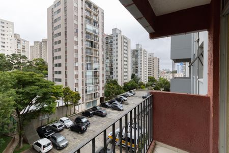 Varanda da Sala de apartamento à venda com 2 quartos, 54m² em Jardim Celeste, São Paulo