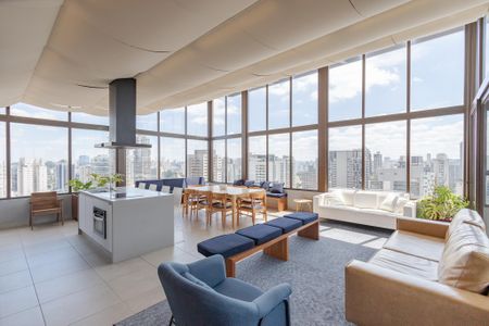 Studio para alugar com 20m², 1 quarto e sem vaga Studio para alugar com 20m², 1 quarto e sem vagaSalão de Festas