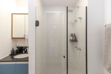 Studio para alugar com 20m², 1 quarto e sem vaga Studio para alugar com 20m², 1 quarto e sem vagaBanheiro