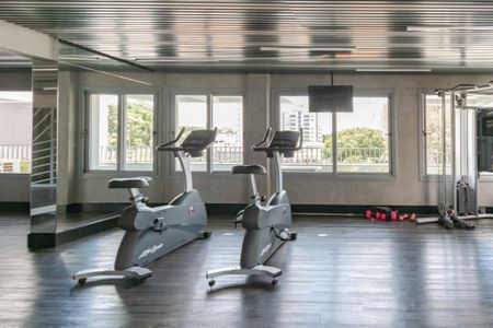 Studio para alugar com 20m², 1 quarto e sem vaga Studio para alugar com 20m², 1 quarto e sem vagaAcademia