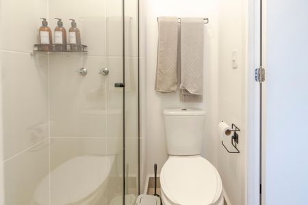 Studio para alugar com 20m², 1 quarto e sem vaga Studio para alugar com 20m², 1 quarto e sem vagaBanheiro