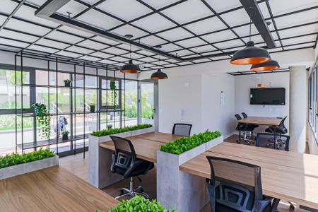 Studio para alugar com 27m², 1 quarto e sem vagaCoworking