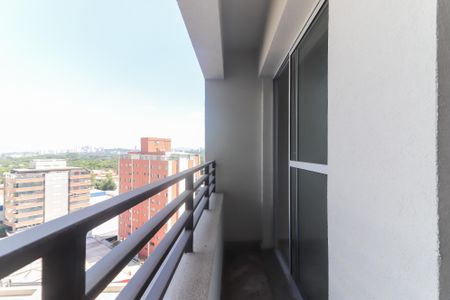 Studio para alugar com 27m², 1 quarto e sem vagaVaranda