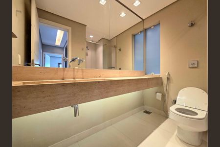 Apartamento para alugar com 120m², 2 quartos e 1 vagaBanheiro Social