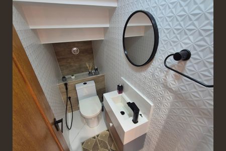 Lavabo de casa de condomínio para alugar com 4 quartos, 170m² em Recreio dos Bandeirantes, Rio de Janeiro