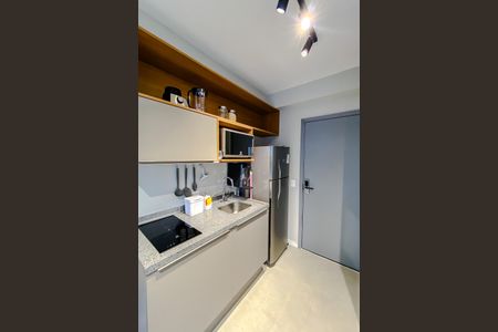 Studio à venda com 27m², 1 quarto e sem vagaCozinha