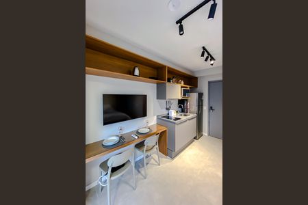 Studio à venda com 27m², 1 quarto e sem vagaCozinha