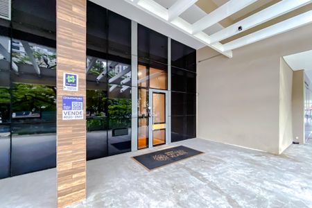 Studio à venda com 27m², 1 quarto e sem vagaFachada - Plaquinha