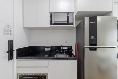 Studio para alugar com 25m², 1 quarto e sem vaga Studio para alugar com 25m², 1 quarto e sem vagaCozinha