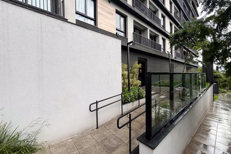 Studio à venda com 31m², 1 quarto e sem vagafachada do predio