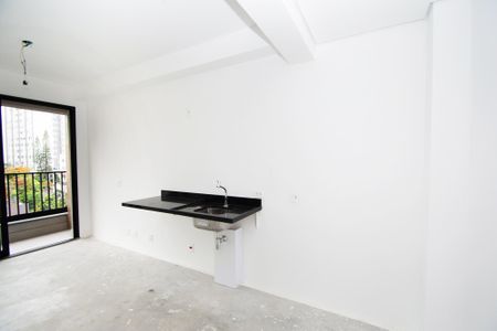 Studio à venda com 31m², 1 quarto e sem vagaCozinha