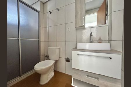 Banheiro de apartamento para alugar com 1 quarto, 52m² em Boa Vista, Novo Hamburgo