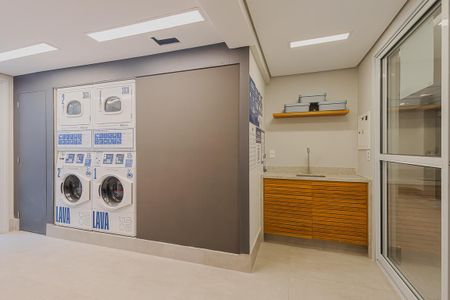 Studio para alugar com 25m², 1 quarto e sem vagaLavanderia