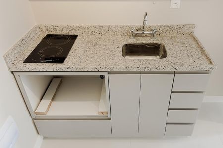 Studio para alugar com 25m², 1 quarto e sem vagaCozinha