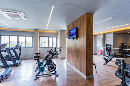 Apartamento à venda com 125m², 3 quartos e 2 vagas Apartamento à venda com 125m², 3 quartos e 2 vagasÁrea comum - Academia