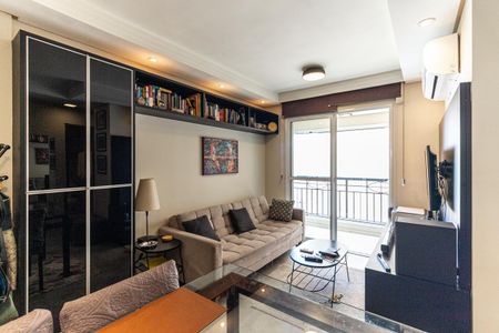 Sala de apartamento à venda com 1 quarto, 42m² em Vila Buarque, São Paulo
