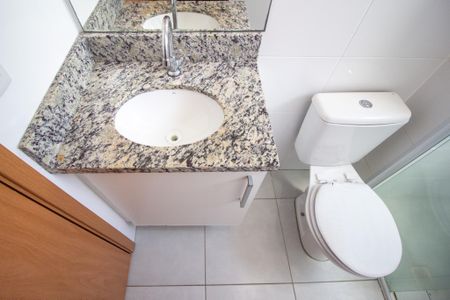 Apartamento para alugar com 43m², 2 quartos e 1 vaga Apartamento para alugar com 43m², 2 quartos e 1 vagaBanheiro