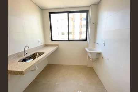 Cozinha de apartamento à venda com 1 quarto, 42m² em Sagrada Família, Belo Horizonte