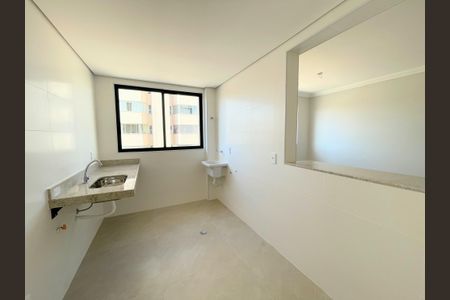 Cozinha de apartamento à venda com 1 quarto, 42m² em Sagrada Família, Belo Horizonte