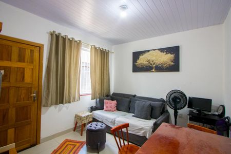 Sala de casa à venda com 2 quartos, 85m² em Centro, Santo André