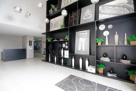 Apartamento à venda com 57m², 1 quarto e 1 vagaHall Social