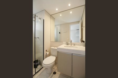 Apartamento à venda com 57m², 1 quarto e 1 vagaBanheiro da Suíte