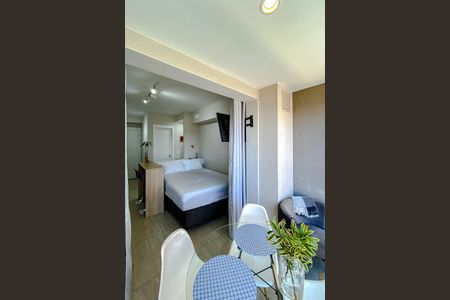 Studio para alugar com 25m², 1 quarto e sem vagaVaranda