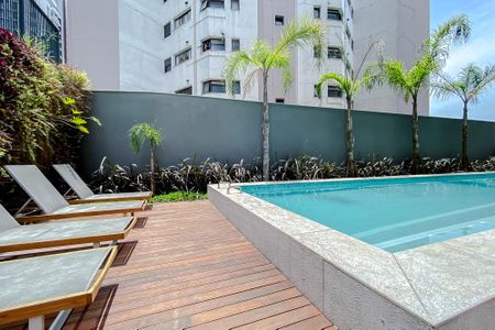Studio para alugar com 25m², 1 quarto e sem vagaÁrea comum - Piscina