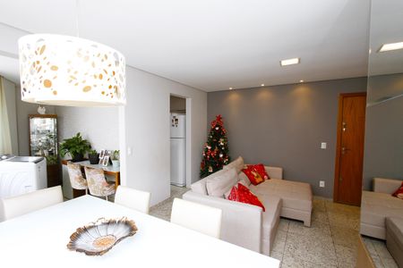 Sala de apartamento para alugar com 3 quartos, 95m² em Salgado Filho, Belo Horizonte