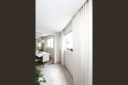 Varanda da Sala de apartamento para alugar com 3 quartos, 95m² em Salgado Filho, Belo Horizonte