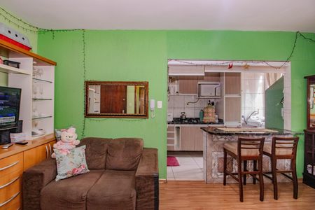 Sala de apartamento à venda com 1 quarto, 43m² em Jardim Floresta, Porto Alegre