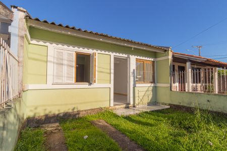 Fachada de casa para alugar com 2 quartos, 42m² em Guajuviras, Canoas