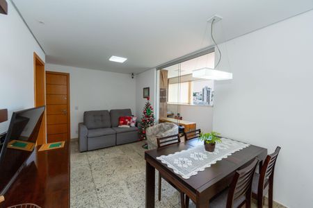 SALA de apartamento à venda com 3 quartos, 72m² em Serra, Belo Horizonte