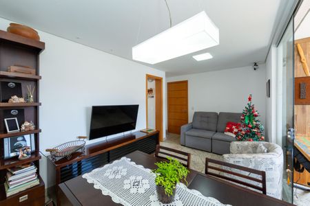 SALA de apartamento à venda com 3 quartos, 72m² em Serra, Belo Horizonte