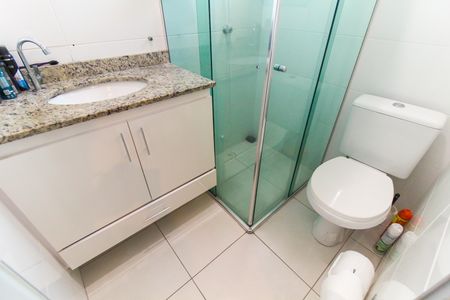 Casa de condomínio à venda com 117m², 2 quartos e 1 vagaBanheiro da Suíte 1