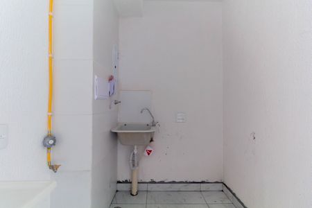 Área de Serviço de apartamento para alugar com 2 quartos, 34m² em Parque São Lourenço, São Paulo