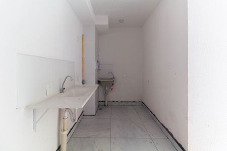 Cozinha de apartamento para alugar com 2 quartos, 34m² em Parque São Lourenço, São Paulo