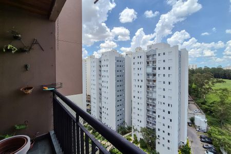 Varanda da Sala de apartamento à venda com 3 quartos, 66m² em Planalto, São Bernardo do Campo