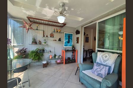 Varanda  de apartamento para alugar com 2 quartos, 110m² em Recreio dos Bandeirantes, Rio de Janeiro